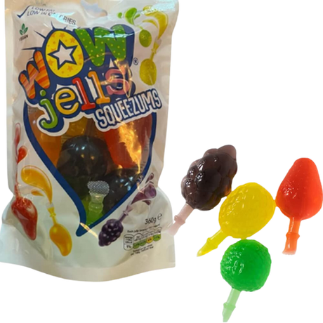 Wow Jellies Squeezums 12X390G dimarkcash&carry