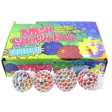 Ball W/mesh And Beads Sqeeze 12pcs dimarkcash&carry