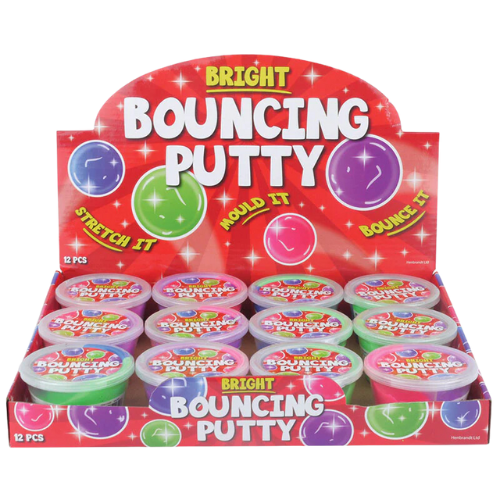 Bright Putty Bouncing Tub 12pcs dimarkcash&carry