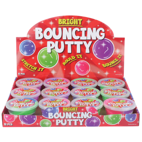 Bright Putty Bouncing Tub 12pcs dimarkcash&carry