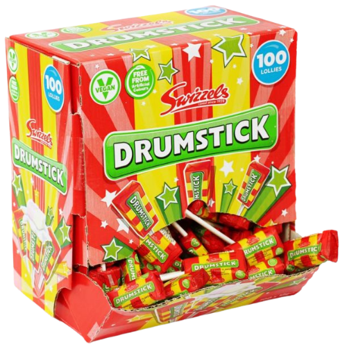 Swizzels Drumstick Lollies Dispenser 100x12g