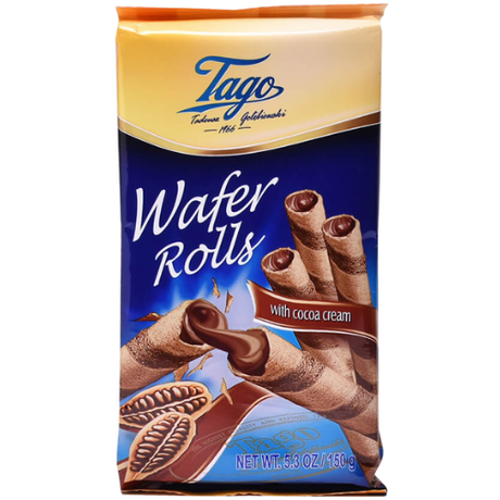 Tago Roll Wafers-choco 12x150g dimarkcash&carry