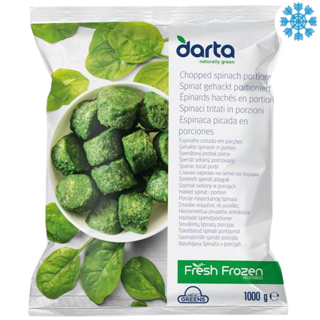 Taj Chopped Spinach 10X1Kg (Greens) - Collection Only Frozen Product dimarkcash&carry