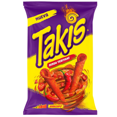Takis Ninja Teriyaki 10X180G (Usa) dimarkcash&carry
