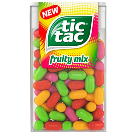 Tic Tac Fruity Mix 24X18G