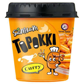 Topokki Korean Rice Cake *Curry* 6x120g dimarkcash&carry