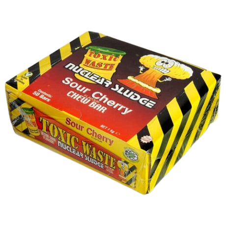 Toxic Waste Cherry Chew Bars 50X20G dimarkcash&carry