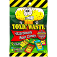 Toxic Waste Hazardously Sour Candy Bags 12x57g dimarkcash&carry