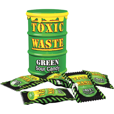 Toxic Waste Green Drum 12X42G dimarkcash&carry