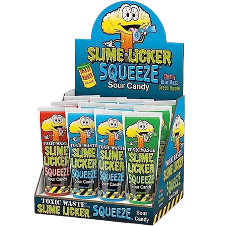 Toxic Slime Licker Squeeze 12X70G dimarkcash&carry