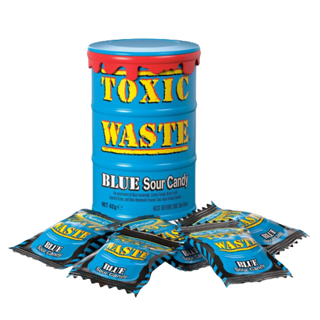 Toxic Waste Blue Drum 12X42G dimarkcash&carry