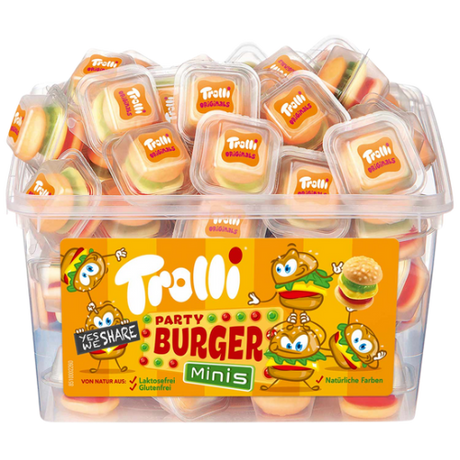 Trolli Mini Burger 60X10G