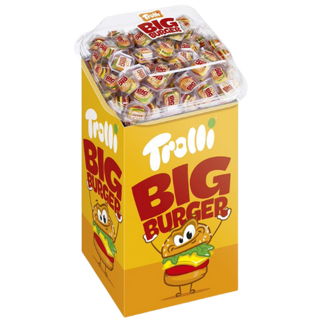 Trolli *Display* Big Burger 180x50g dimarkcash&carry