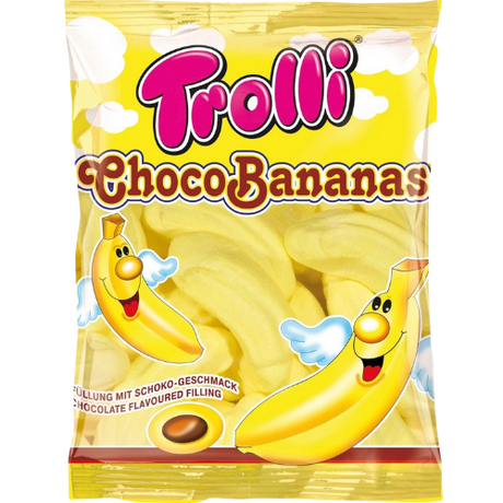 Trolli Choco Bananas Marshmallow 8X150G dimarkcash&carry