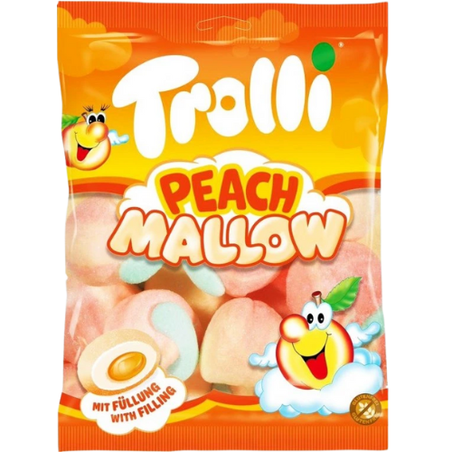 Trolli Peach Mallow Marshmallow 8X150G dimarkcash&carry
