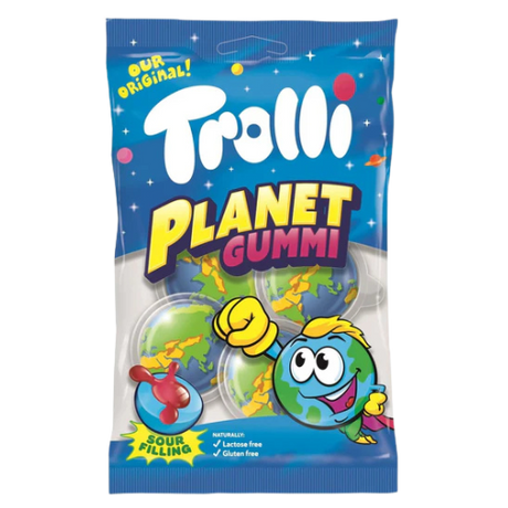 Trolli Planet Gummi Bag 21X75G dimarkcash&carry