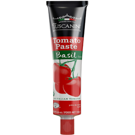 Tuscanini Basil Tomato Paste In Tube 12X130G dimarkcash&carry