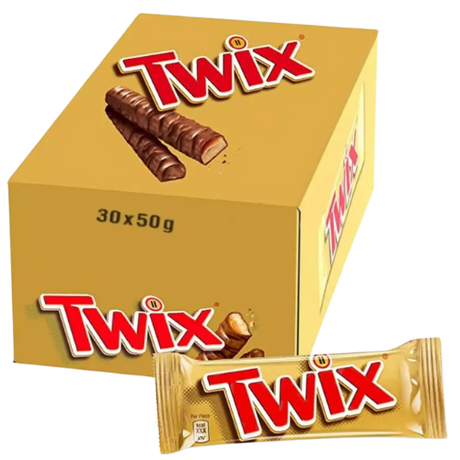 Twix Chocolate Bar 30X50G dimarkcash&carry