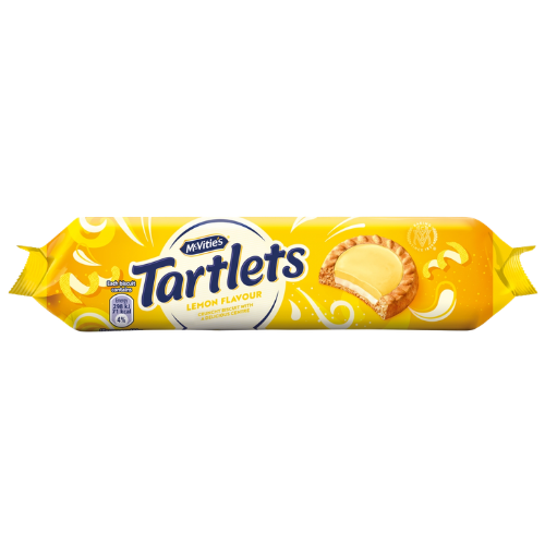 McVities Tartlets Lemon Biscuit 18x100g dimarkcash&carry