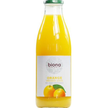 Organic Biona Orange Juice 6X750Ml