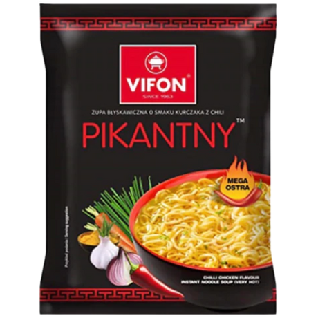 Vifon Noodles Pikanty - Chilli Chicken 22X70G dimarkcash&carry