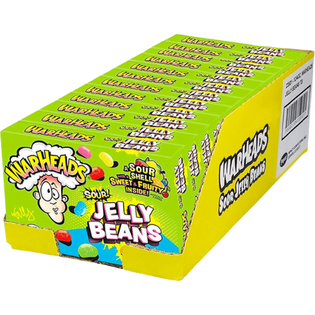 Warheads Theatre Box Jelly Beans 12X113G (4Oz) dimarkcash&carry