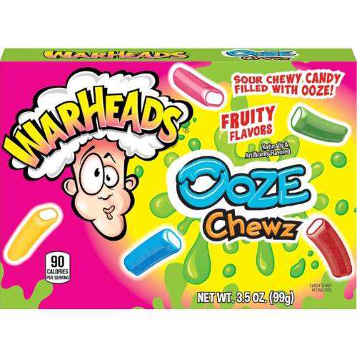 Warheads Ooze Chews Theatre 12X99G dimarkcash&carry