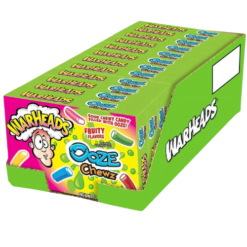 Warheads Ooze Chews Theatre 12X99G dimarkcash&carry