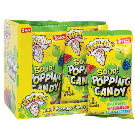 Warheads Sour Popping Candy 12X7G dimarkcash&carry