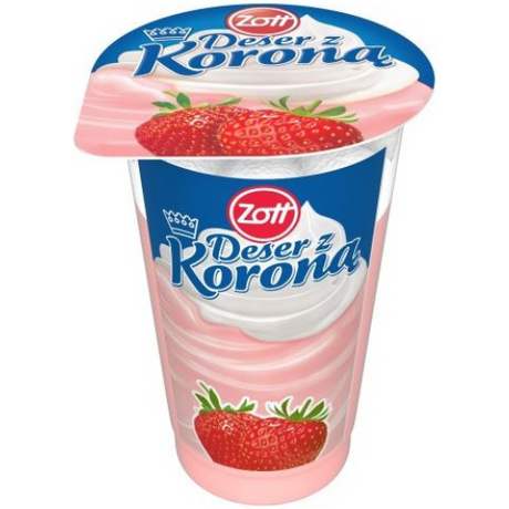 Zott Dessert Crown Strawberry 24X175G dimarkcash&carry