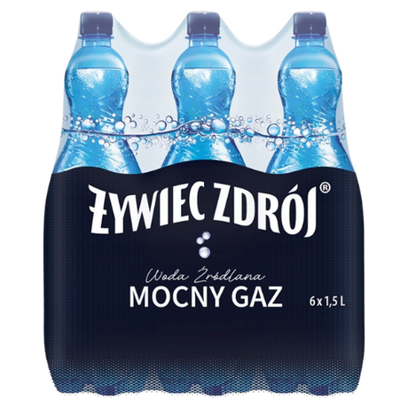 Zywiec Sparkling Mineral Water 6X1.5L dimarkcash&carry