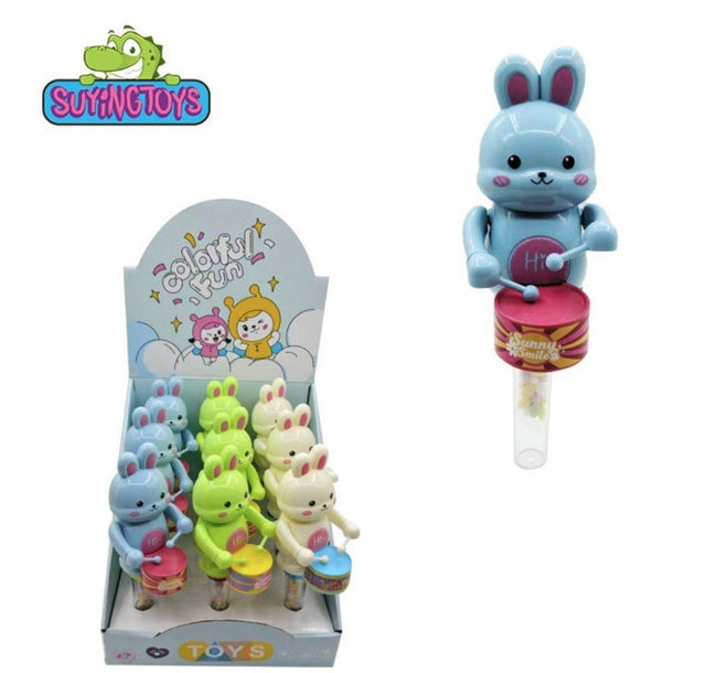 Bumerang Wind Up Rabbit Drum 9 Pcs dimarkcash&carry