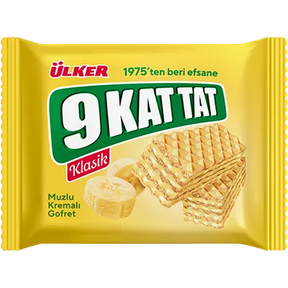 Ulker 9 Kat Tat Banana Wafer 24x39g