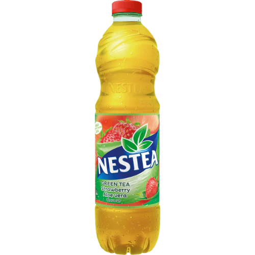 Nestea Iced Tea Green Strawberry Aloe 6X1.5L